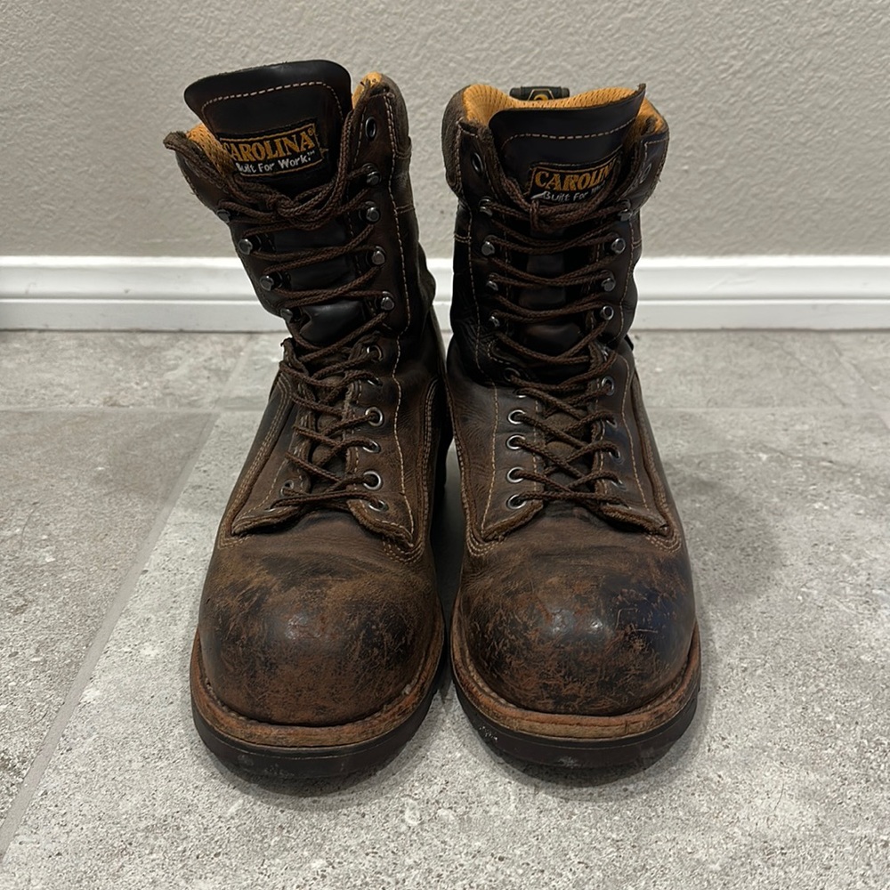 Used Carolina Steel Toe Boots